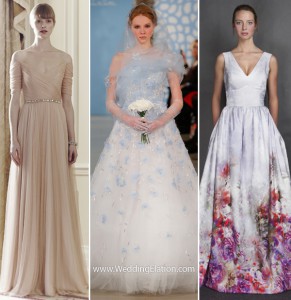 Wedding Dress Trends Spring 2014 | WeddingElation